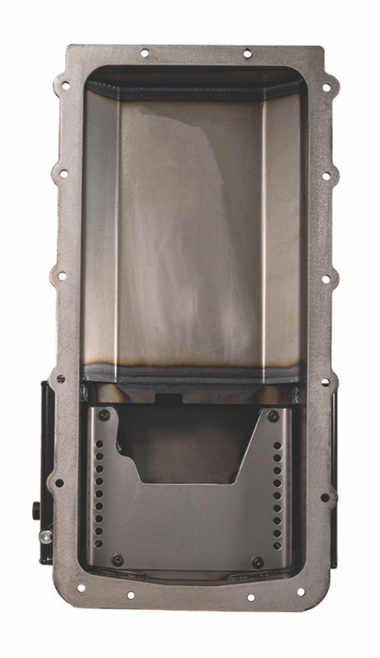 Moroso Ford 5.0 Coyote (w/Front Sump) Road Race Baffled Wet Sump 7qt 6.25in Steel Oil Pan - 20573