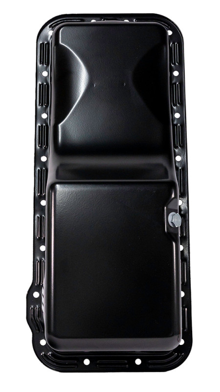 Moroso Ford 352-428 FE Stock (w/Front Sump) Wet Sump 5qt 5in Steel Oil Pan - 20606