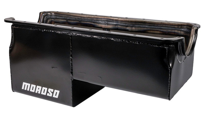 Moroso Ford 429-460 (w/Rear Sump) Off-Road Deep Wet Sump 8qt 10.75in Steel Oil Pan - 20612