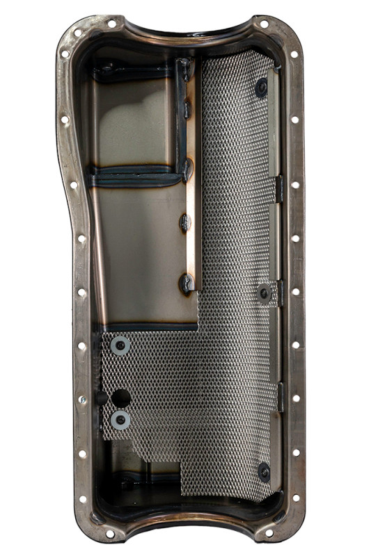 Moroso Ford 429-460 (w/Rear Sump) Wet Sump 7qt 9in Steel Oil Pan - 20625