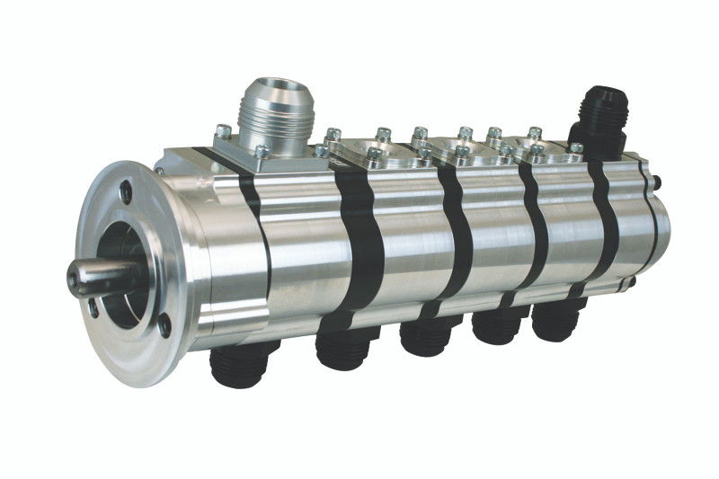 Moroso T3 Series Alston 5 Stage Dry Sump Oil Pump - Tri Lobe - Reverse Rotation - 1.200 Pressure - 22517