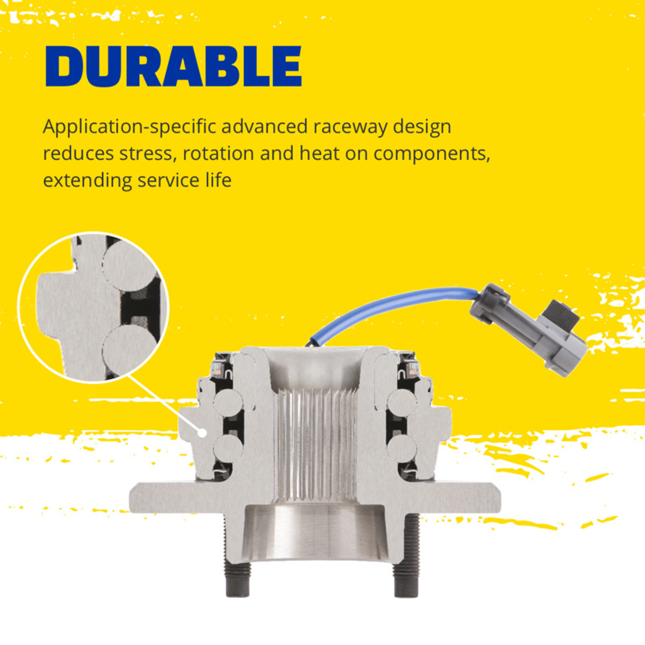 MOOG 07-09 Chrysler Aspen Front Hub Assembly - 513271