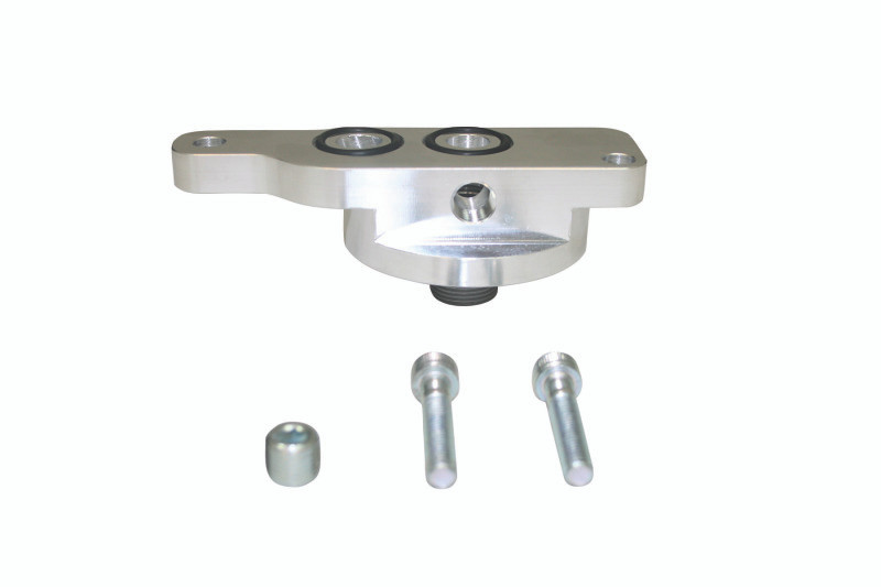 Moroso GM LS Oil Filter Adapter - Spin On - Inbound Rail - 23712