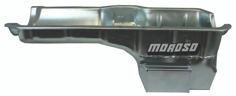 Moroso Jeep 4.0L TJ/XJ/YJ Multi-Baffled 7.25qt Steel Oil Pan - 27862