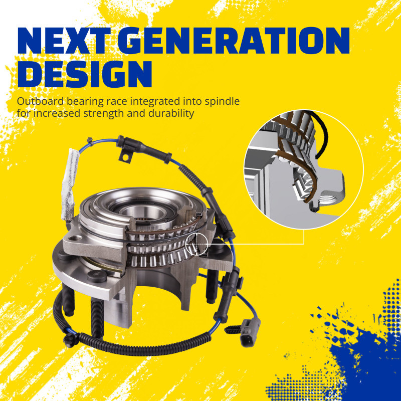 MOOG 17-22 Ford F-350 Super Duty Front Wheel Hub & Bearing Assembly - 515182