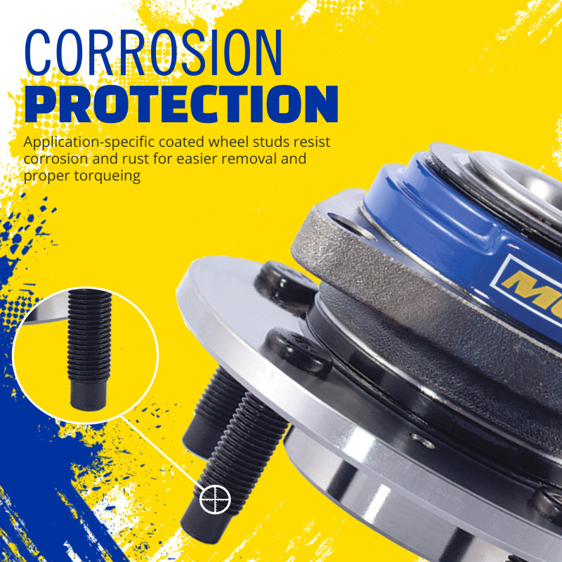 MOOG 03-09 Lexus GX470 Front Wheel Bearing and Hub Assembly - 515201