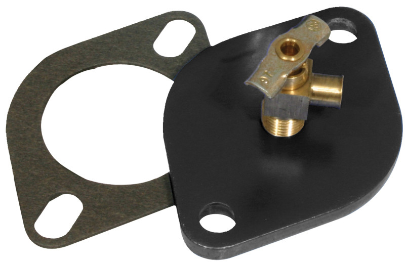 Moroso Chevrolet Waterneck Bleeder Plate - 63432