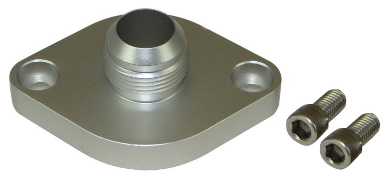 Moroso Chevrolet Big Block/Small Block Water Outlet Filler Neck -16An w/O-Ring - Aluminum - 63473