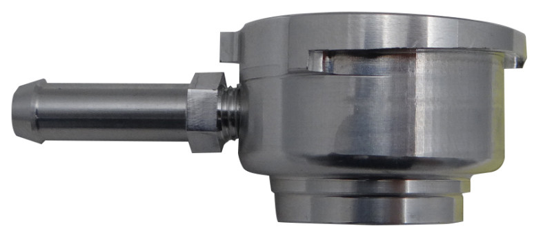 Moroso Weld-On Filler Neck - SAE Type B - Billet Aluminum - 63488