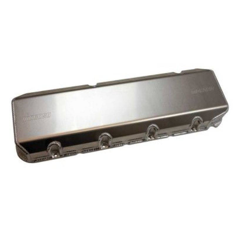 Moroso BBC R-M Raptor 12 Deg/Profiler Hitman 12 Deg Aluminum Valve Cover w/Billet Rail - Pair - 68364
