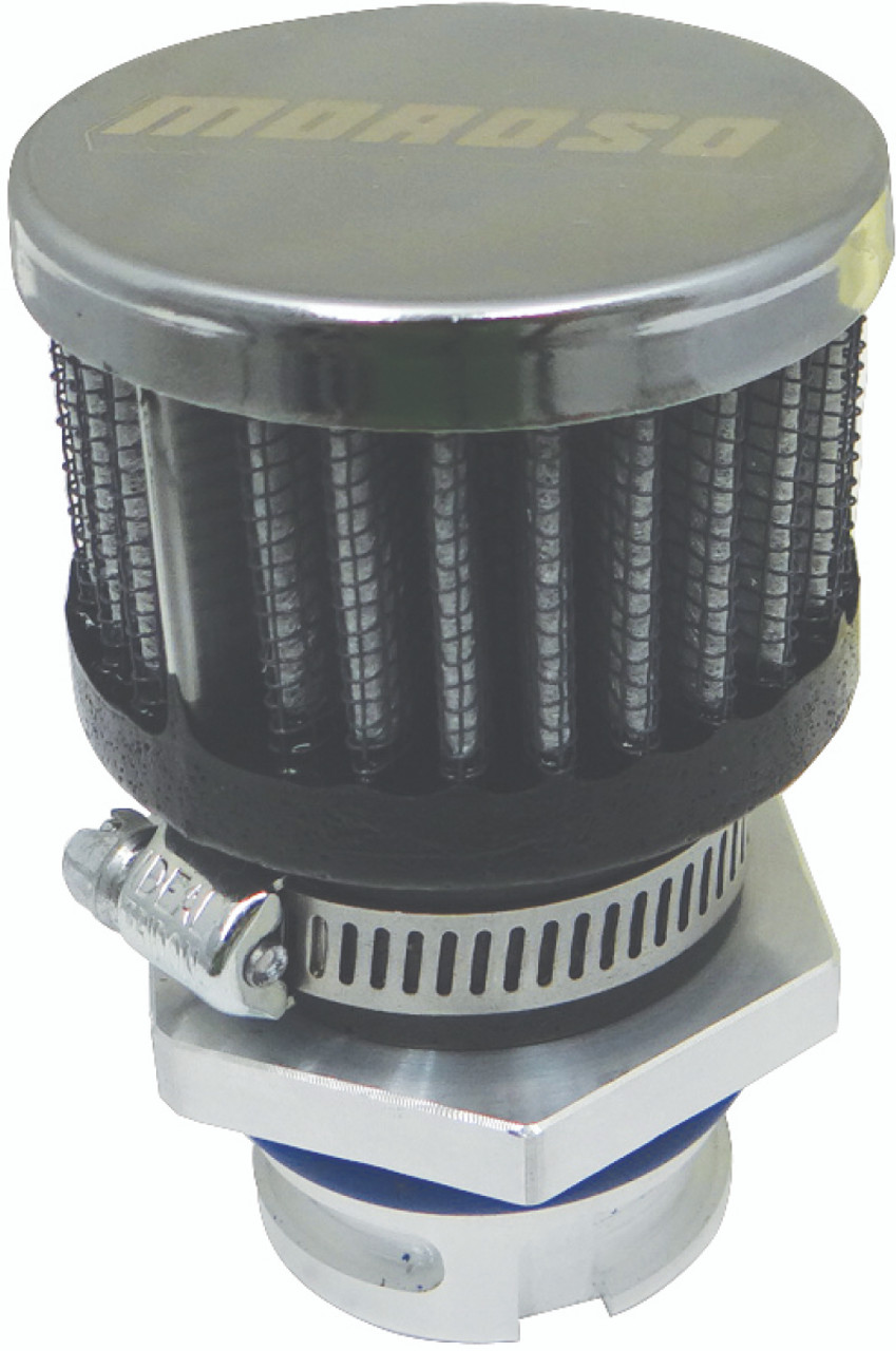 Moroso GM LS Valve Cover Breather Kit - OEM - Double Tab Oil Fill Hole - 68840
