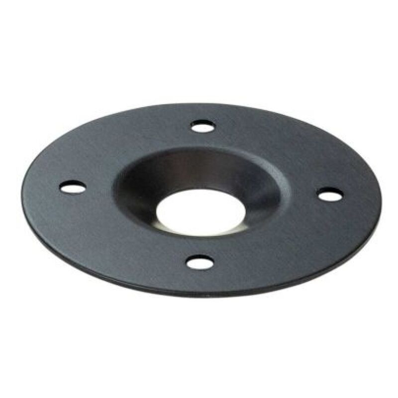 Moroso Large 1-3/4in Diameter Quick Fastener Reinforcing Plates - Black (10 Pack) - 71496