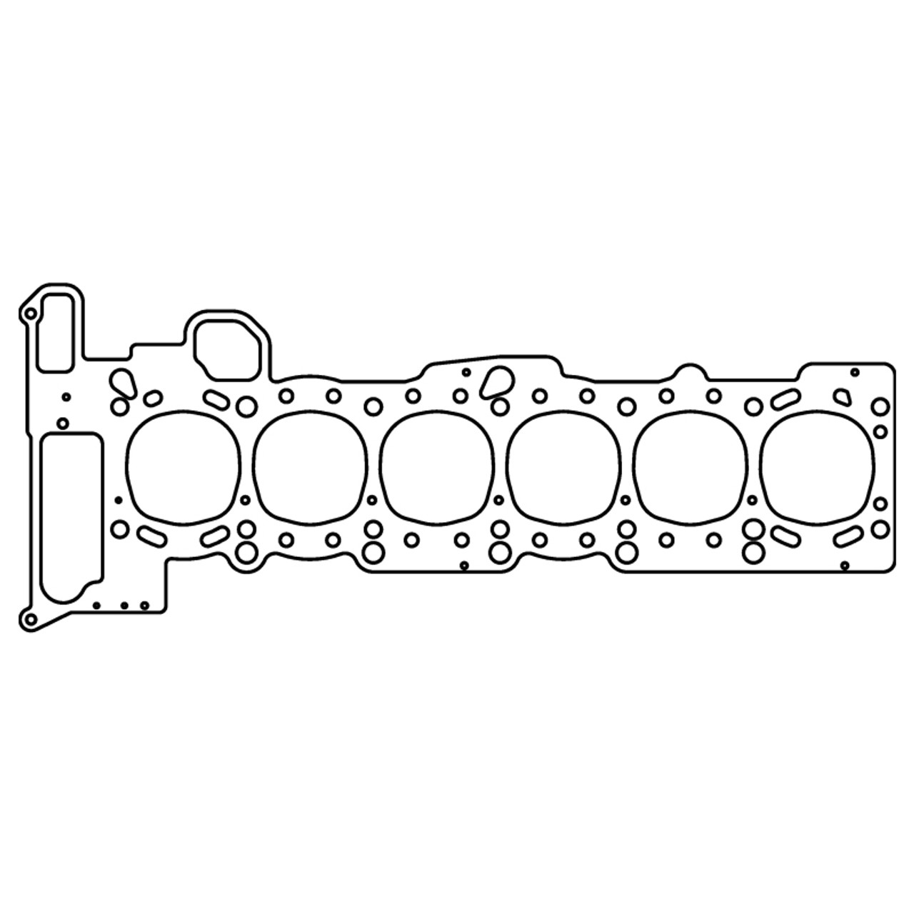Cometic Gasket BMW M54B22 .080in MLS Cylinder Head Gasket - 81mm Bore - C4351-080