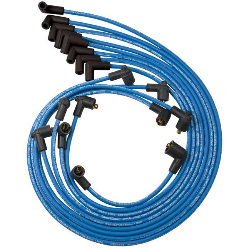 Moroso Custom Ignition Wire Set - Blue Max - Spiral Core - 72500