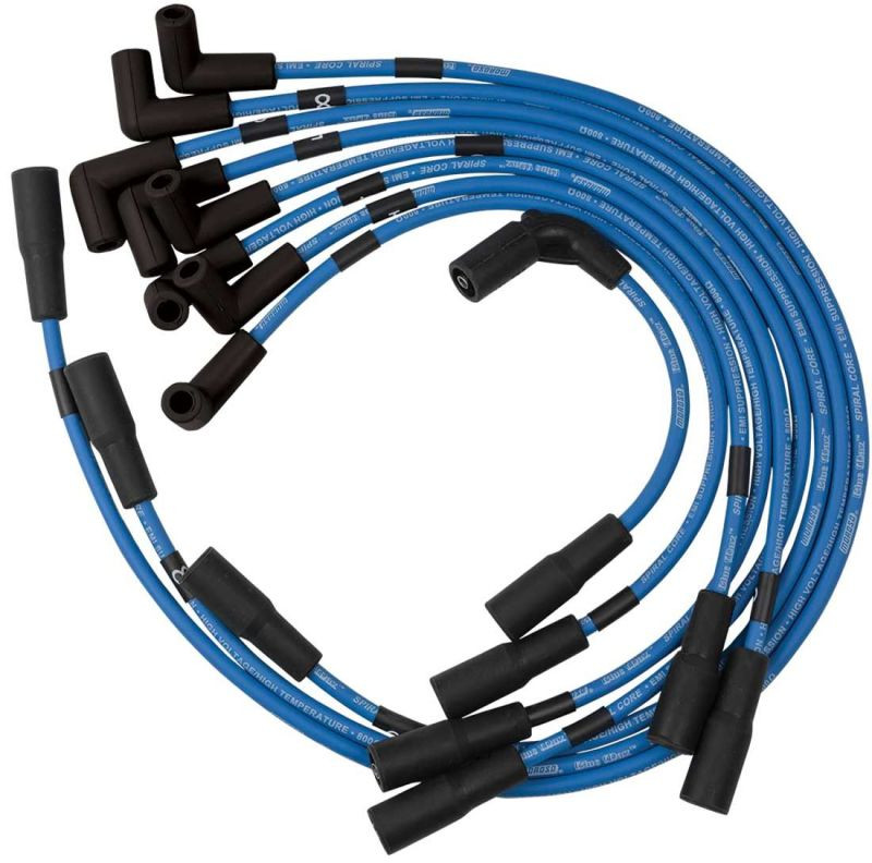 Moroso Custom Ignition Wire Set - Blue Max - Spiral Core - 72527