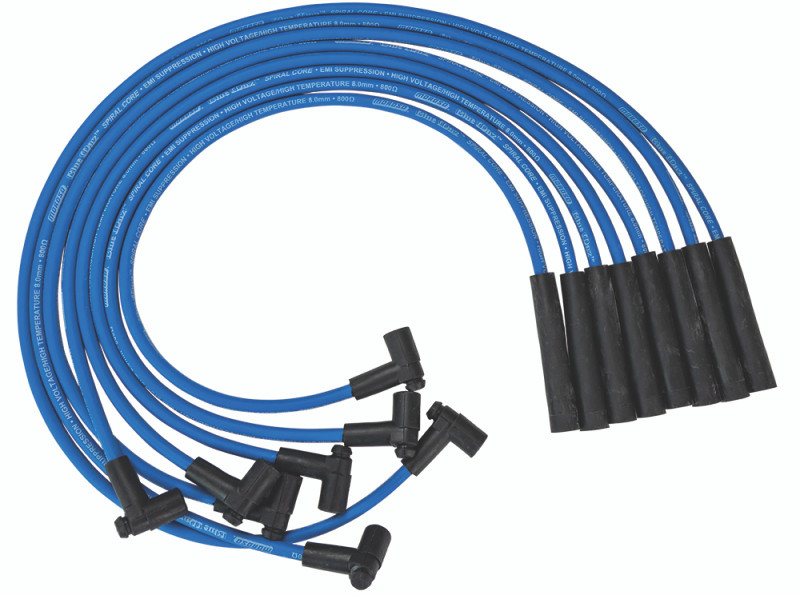 Moroso Custom Ignition Wire Set - Blue Max - Spiral Core - 72530
