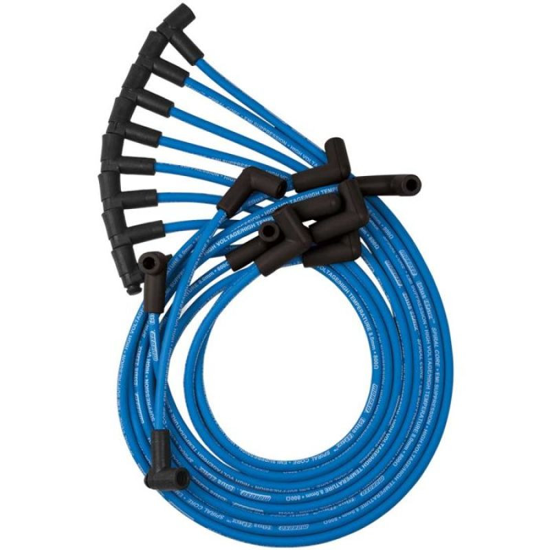 Moroso Custom Ignition Wire Set - Blue Max - Spiral Core - 72540