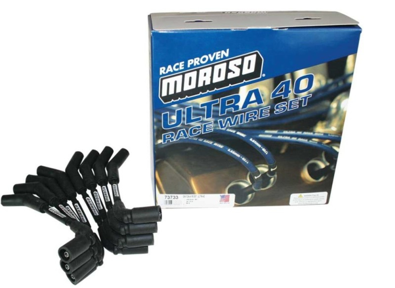 Moroso Big Block Chevy Ignition Wire Set For Moroso Coil Mount Brackets 72394 - 73733