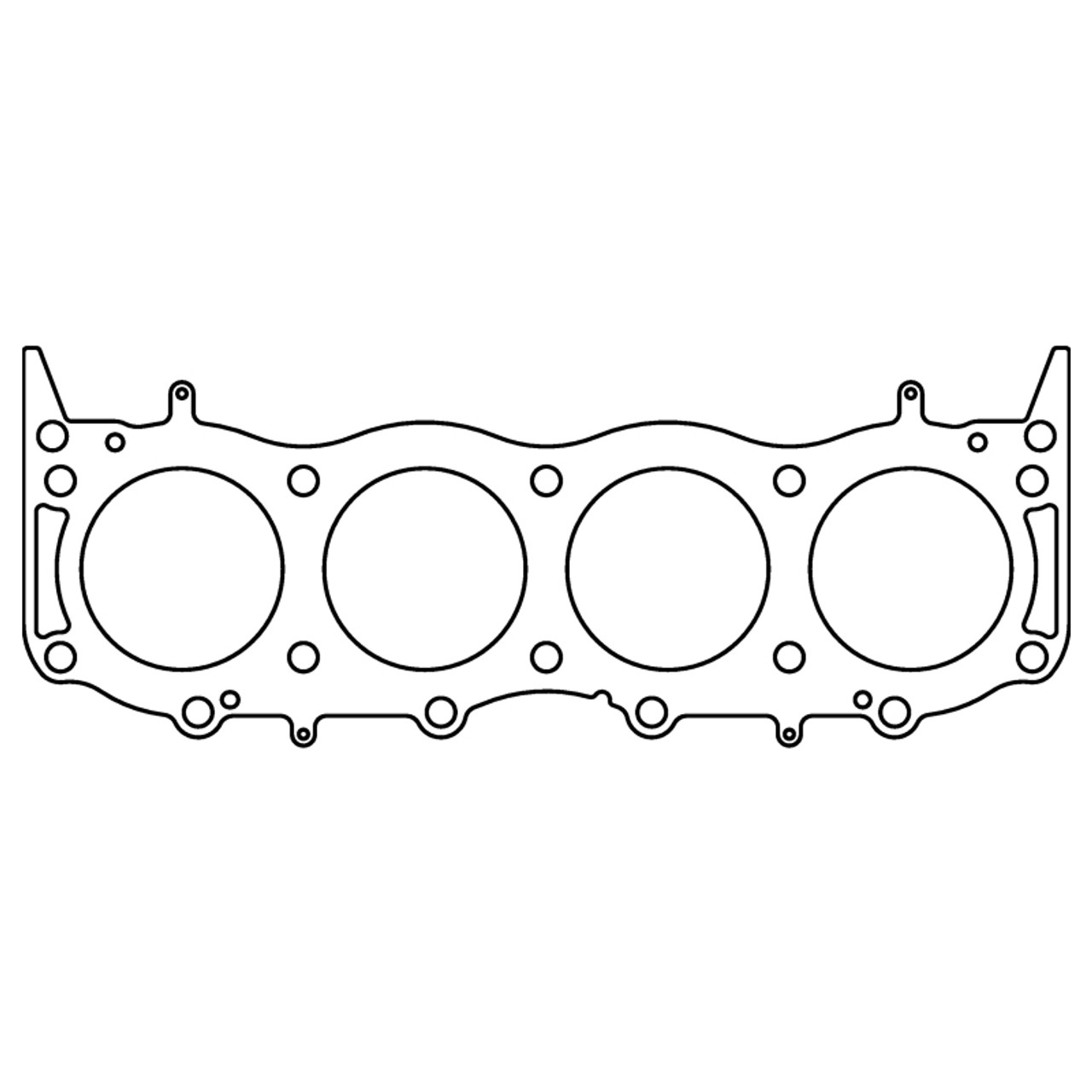Cometic 70-93 Land Rover V8 89mm Bore .040in MLS 14 Bolt Head Gasket - C4367-040