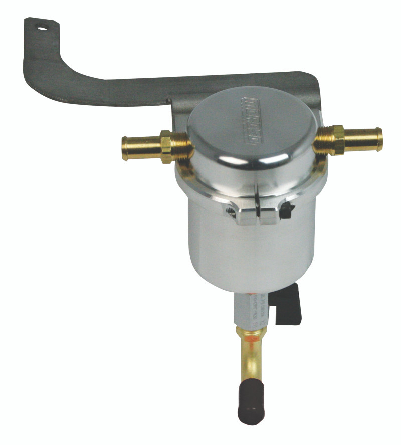 Moroso 95-99 BMW M3 Air/Oil Separator Catch Can - Billet Aluminum - 85499