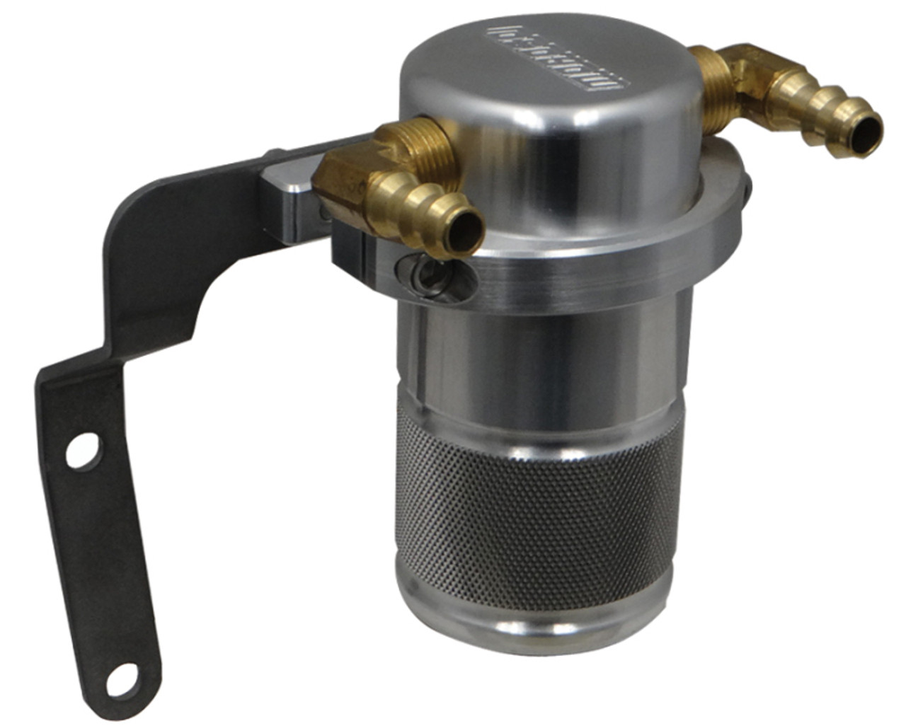 Moroso 14-19 Chevrolet Corvette (Non ZO6) Air/Oil Separator Catch Can - Small Body - Billet Aluminum - 85686