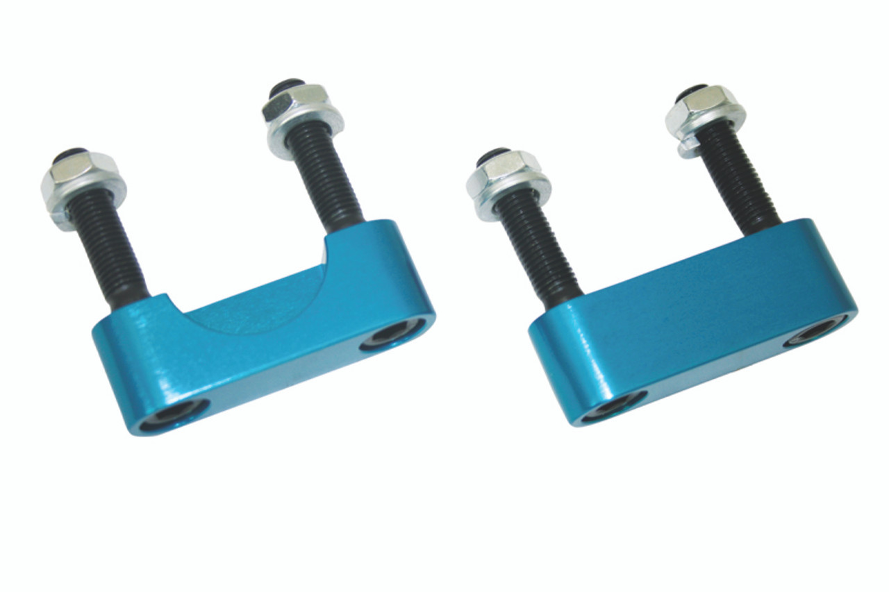 Moroso Ford (w/9in Ring Gear) U-Joint Girdle - Light Blue Anodized - Set - 85860