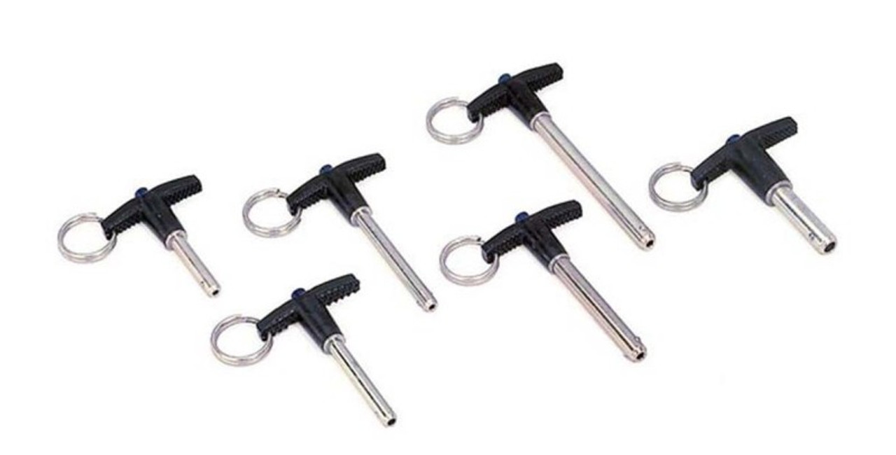 Moroso Quick Release Pin - 1/4in Diameter x 2in Long - 2 Pack - 90395