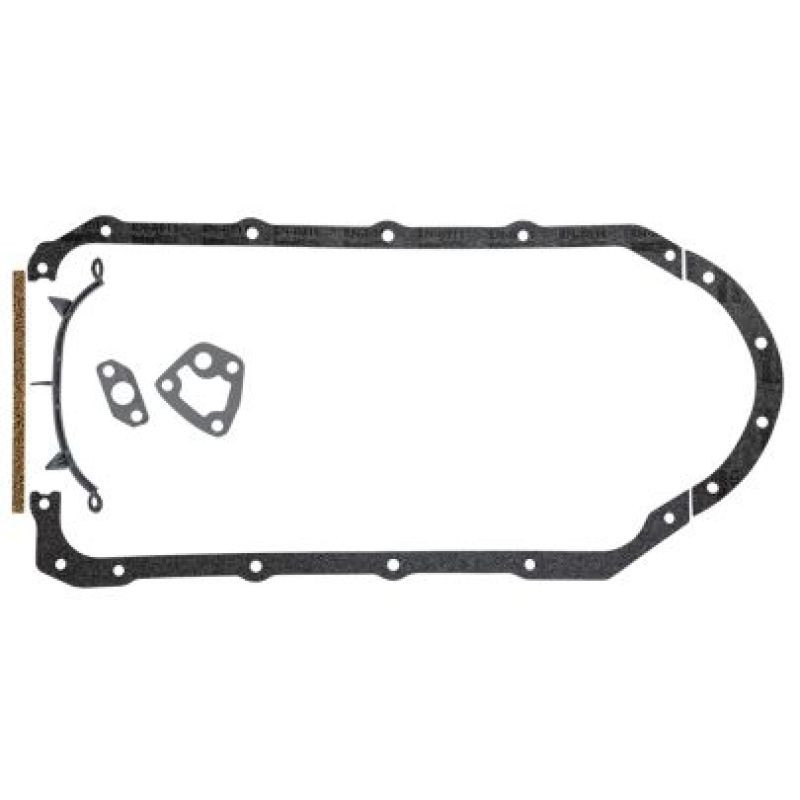 Moroso Pontiac 301-455 V8 Oil Pan Gasket Set - Nitrile/Butadiene - 93159