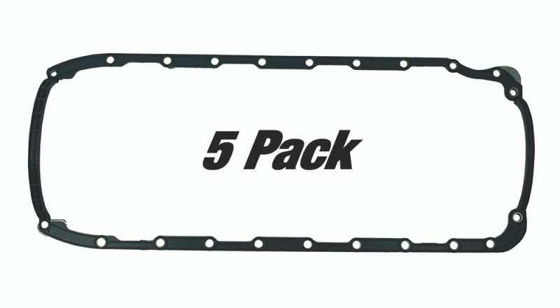 Moroso Chevrolet Big Block Mark IV Oil Pan Gasket - One Piece - Reinforced Steel (5 Pack) - 93183