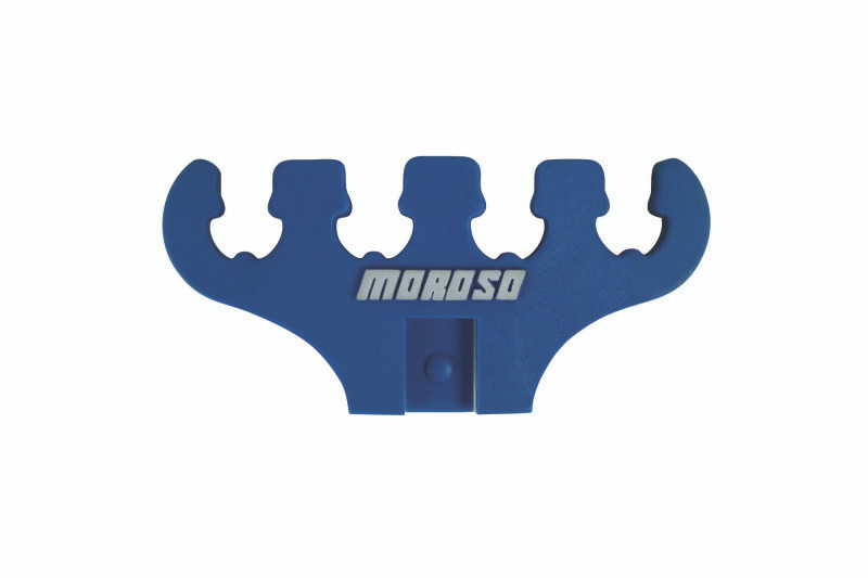 Moroso Wire Loom - 7-9mm - 4 Hole - Blue - 2 Per Card - 97832