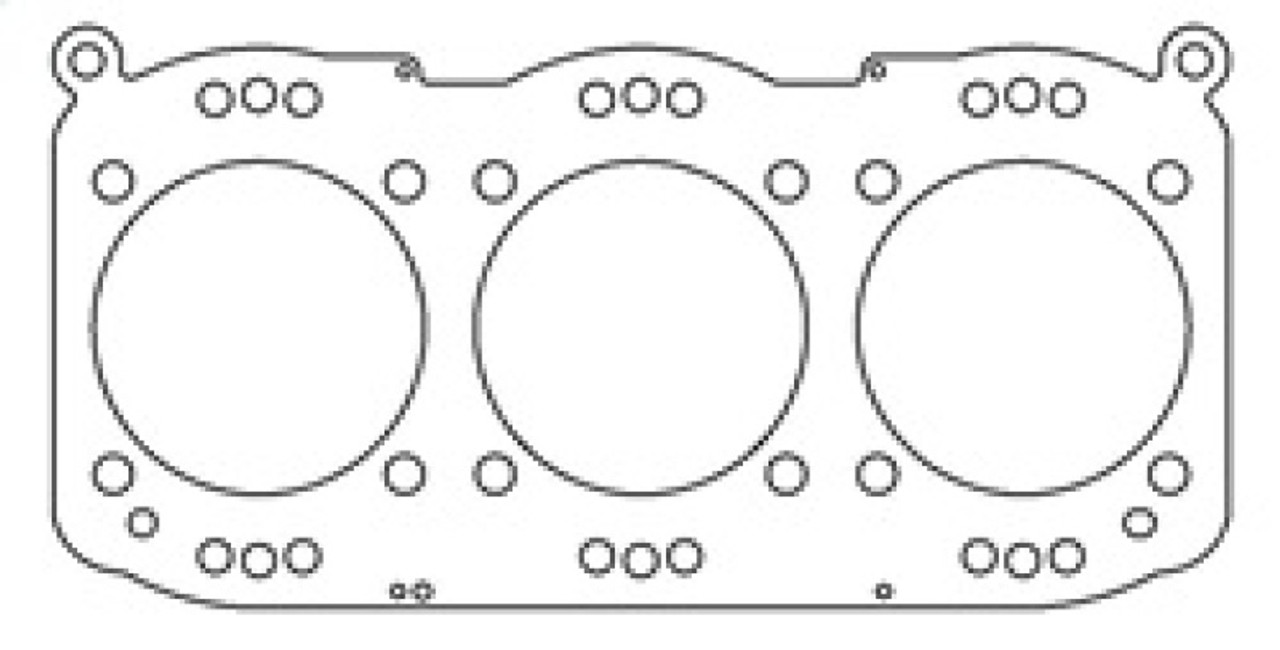 Cometic 01-04 Porsche 996TT 3.6L 102mm .040 inch MLS Head Gasket - C4492-040