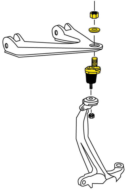 MOOG 04-14 Acura TSX Front Upper Ball Joint - K90492 Photo - Close Up