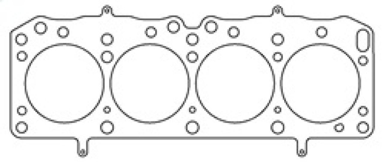 Cometic Cosworth/Ford BDG 2L DOHC 91mm .040 inch MLS Head Gasket - C4494-040
