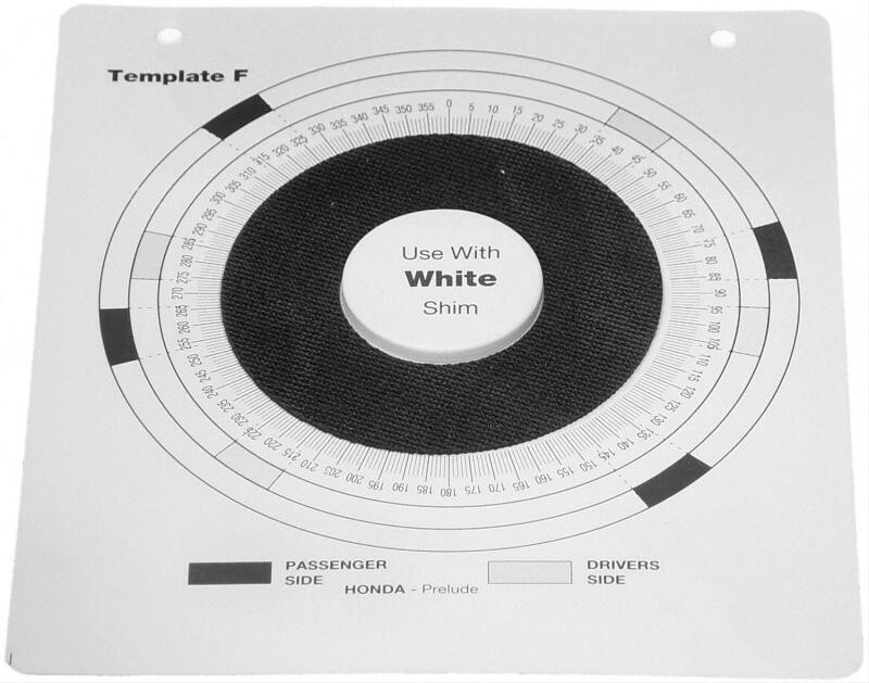 MOOG Indexing Plastic Templates F - Honda Service Tool - T40237 Photo - Primary