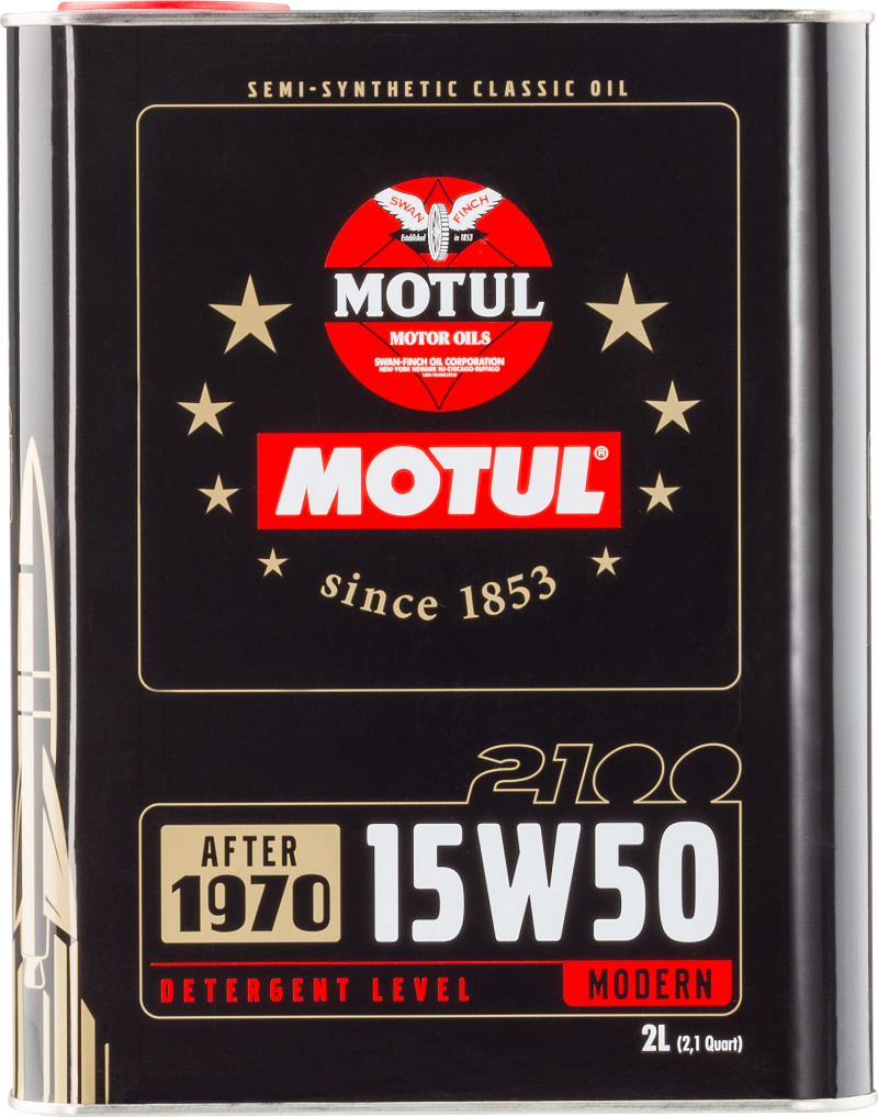 Motul 15W50 Classic 2100 Oil - 10x2L - 104512