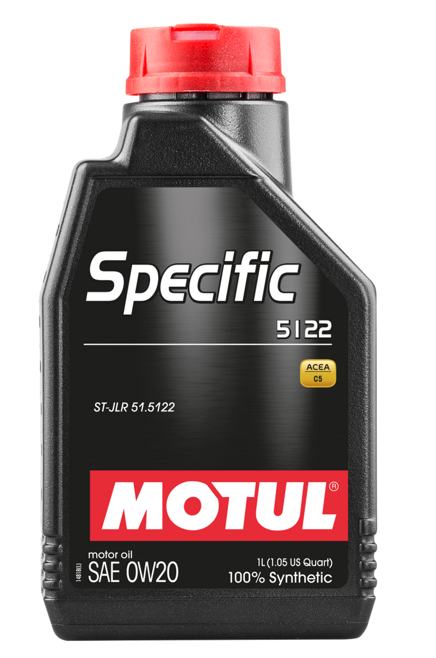 Motul 1L OEM Synthetic Engine Oil ACEA A1/B1 Specific 5122 0W20 - 107304