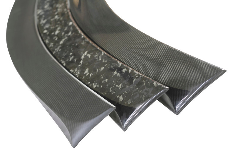 MXP 2012+ Tesla Model S Forged Carbon Trunk Spoiler - MCPTS-1F