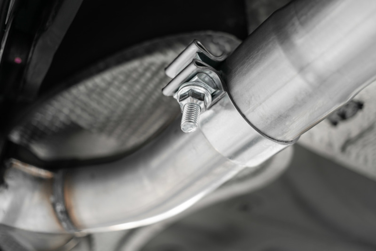 MBRP 19-21 VW Jetta GLI T304 SS 3in Cat-Back Dual Split Rear Exit Exhaust - Carbon Fiber Tips - S46083CF