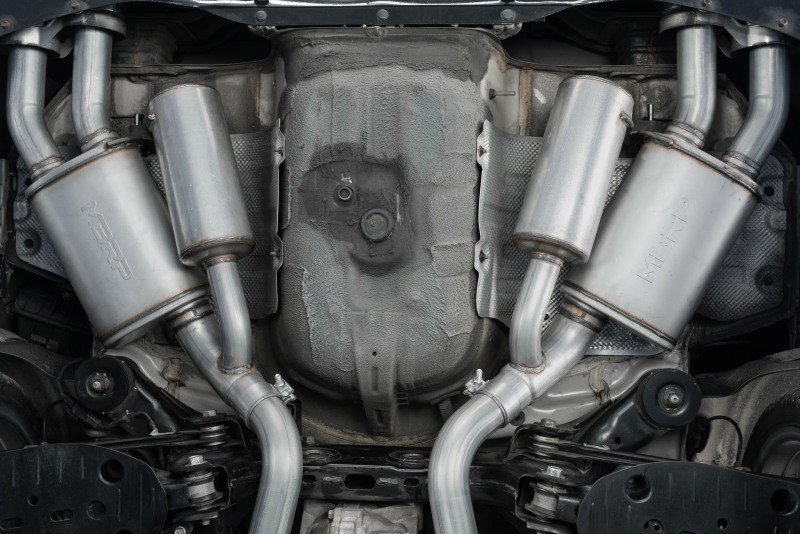 MBRP 2018+ Kia Stinger 3.3L RWD/AWD 2.5in Cat Back Dual Rear Exit w/o Tips - S4704AL