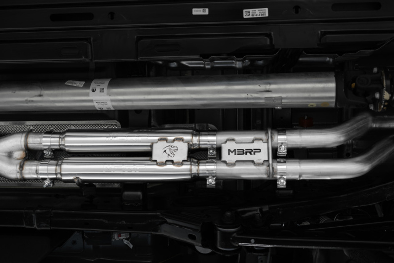 MBRP 2021 Ram TRX 6.2 S/C 3in Catback Dual Rear Carbon Fiber Tips(Race)- T304 - S51543CF