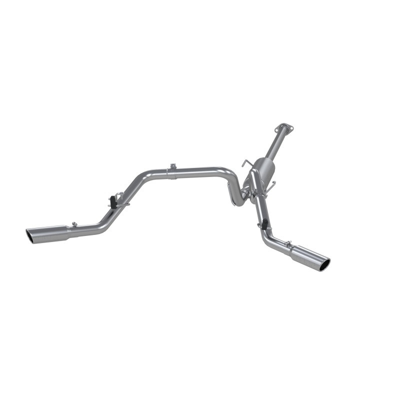 MBRP 05-13 Toyota Tacoma 4.0L EC/CC AL Dual Split Side Cat Back Exhaust - S5328AL