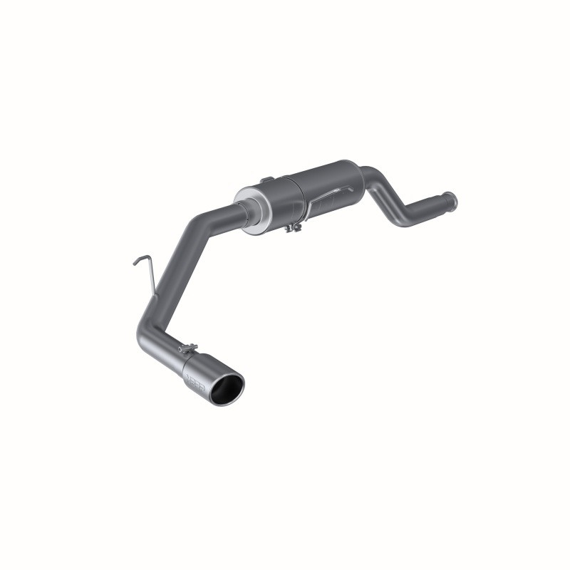 MBRP 00-06 Toyota Tundra All 4.7L Models Resonator Back Single Side Exit Aluminized Exhaust System - S5330AL