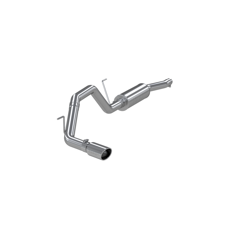 MBRP 2004-2006 Nissan Titan 5.6L EC/CC Cat Back Single Side - S5400AL