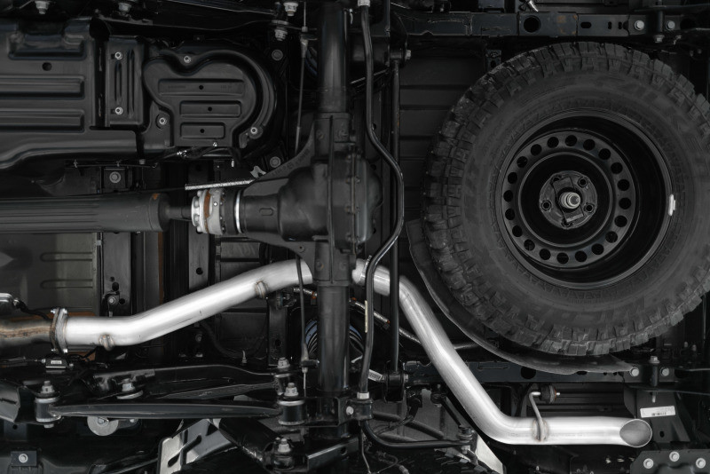 MBRP 2021+ JEEP Gladiator JT 3.0L EcoDiesel XP Series T304SS 3in Filter Back w/ Rear Turn Down - S6502409