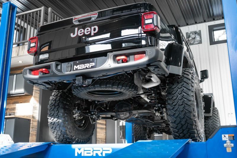 MBRP 2021+ JEEP Gladiator JT 3.0L EcoDiesel XP Series T304SS 3in Filter Back w/ Rear Turn Down - S6502409