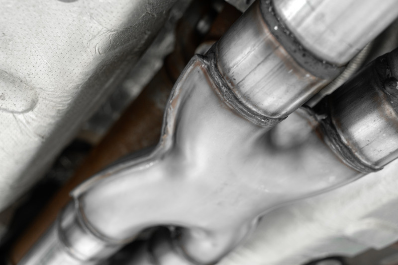 MBRP 2.5" Resonator Delete X-Pipe - T409 Stainless - 15-24 Mustang GT S550 / S650