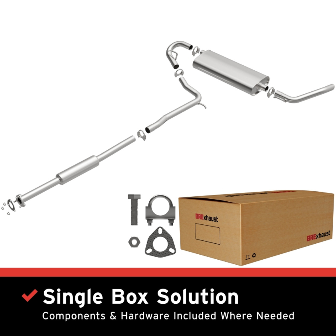 MagnaFlow BRE Exhaust Kit 02-07 Saturn Vue 2.2L - 106-0100 Photo - Primary