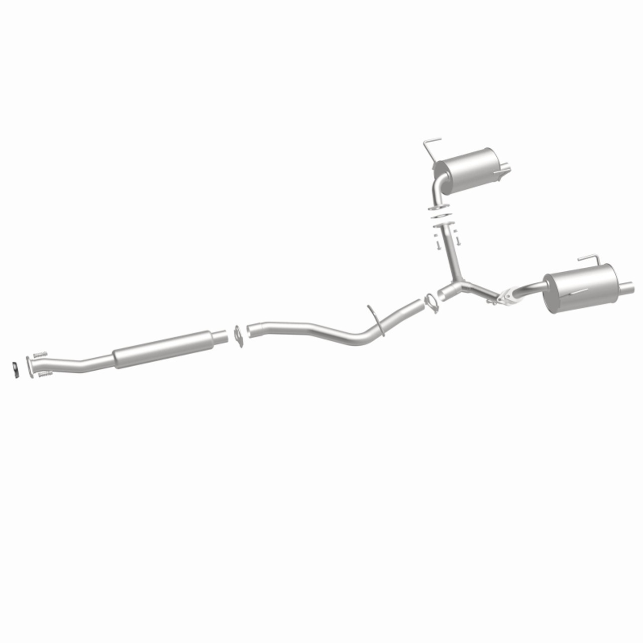 MagnaFlow BRE Exhaust Kit 09-13 Subaru Forester Impreza 2.5L - 106-0133 360 Degree Image Set