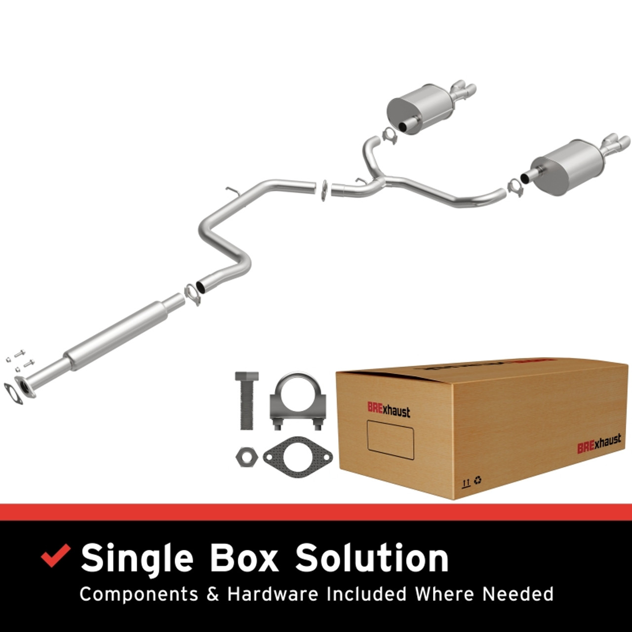 MagnaFlow BRE Exhaust Kit 04-08 Pontiac Grand Prix 3.8L - 106-0234 Photo - Primary