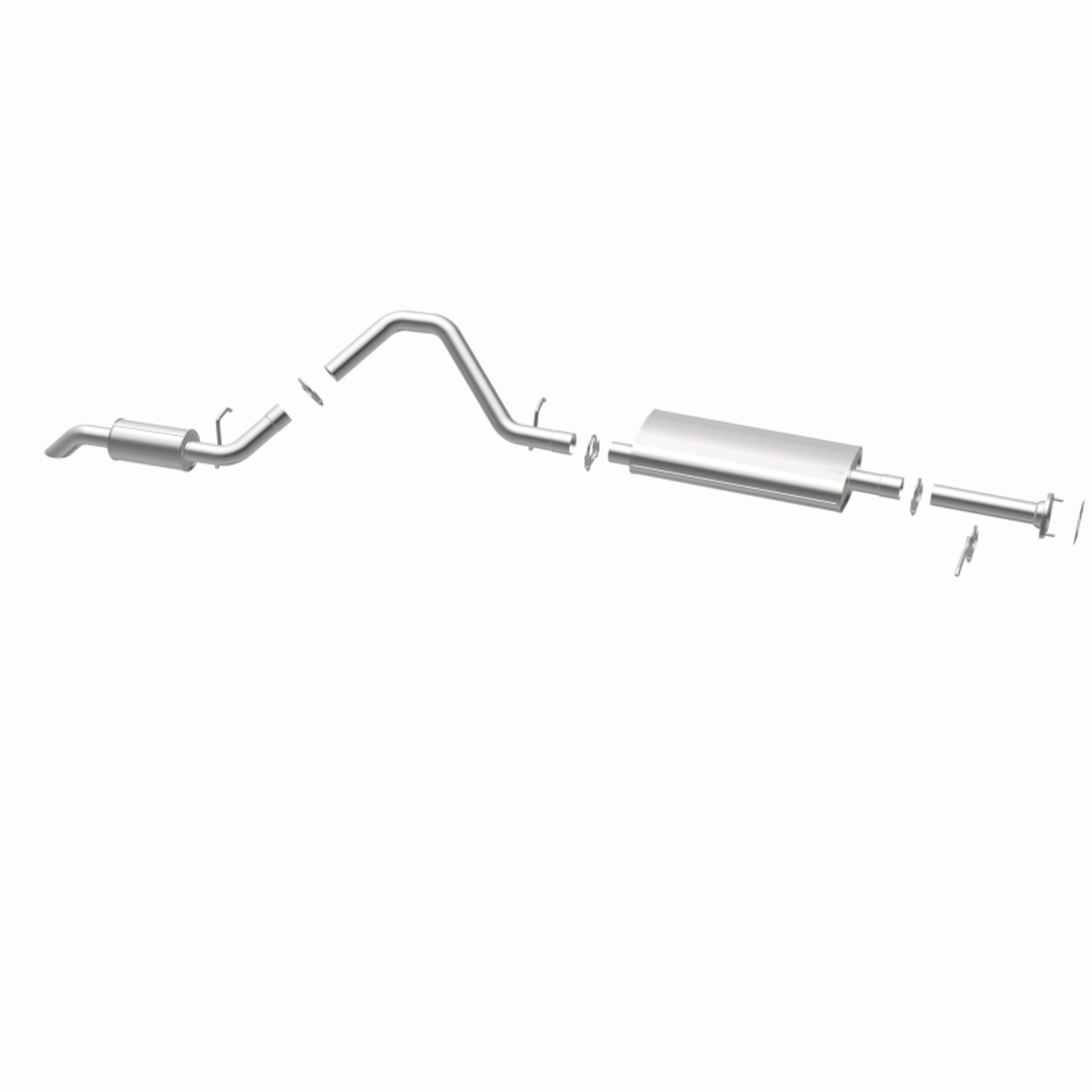 MagnaFlow BRE Exhaust Kit 02-09 Envoy Bravada Trailblazer Rainier Envoy XUV XL Trailblazer EXT - 106-0738 360 Degree Image Set